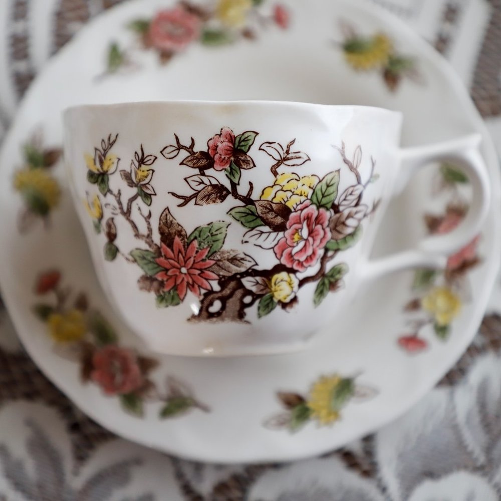 Vintage Teacup and Saucer